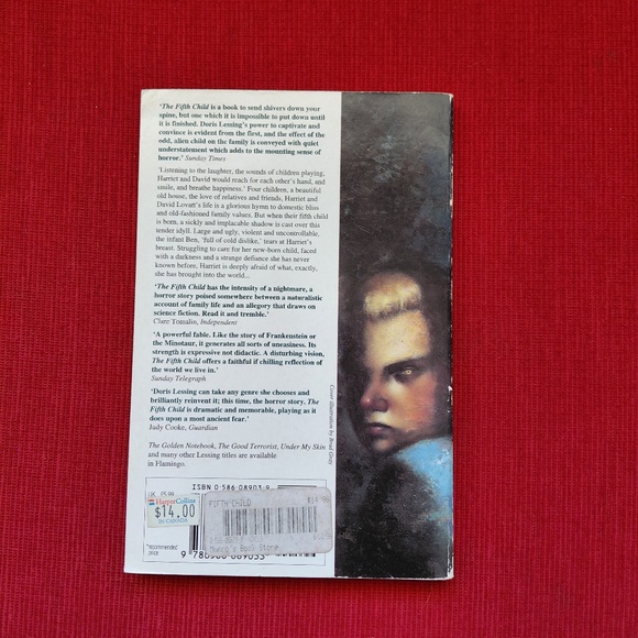 Book - Doris Lessing - THE FIFTH CHILD - signed paperback - Picture 2 of 4